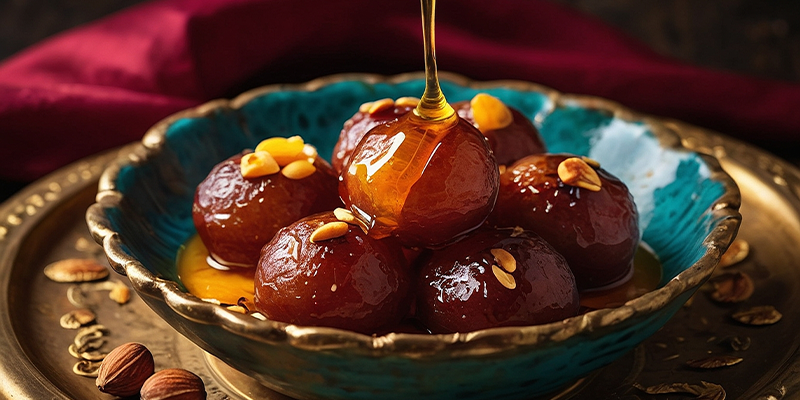 Honey Gulab Jamun